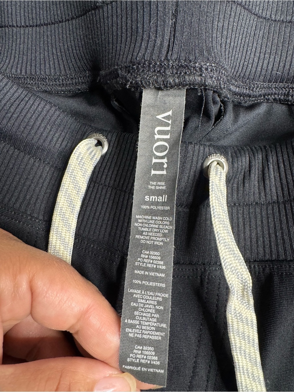 Vuori Men’s Kore Jogger Black Athletic Pants - Picture 7 of 9